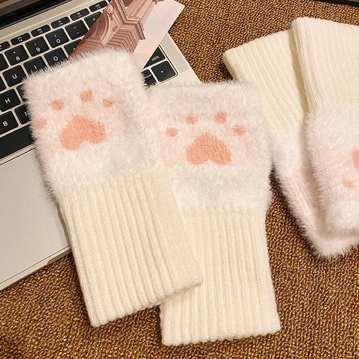 Gants Chauds De Dessin Animé