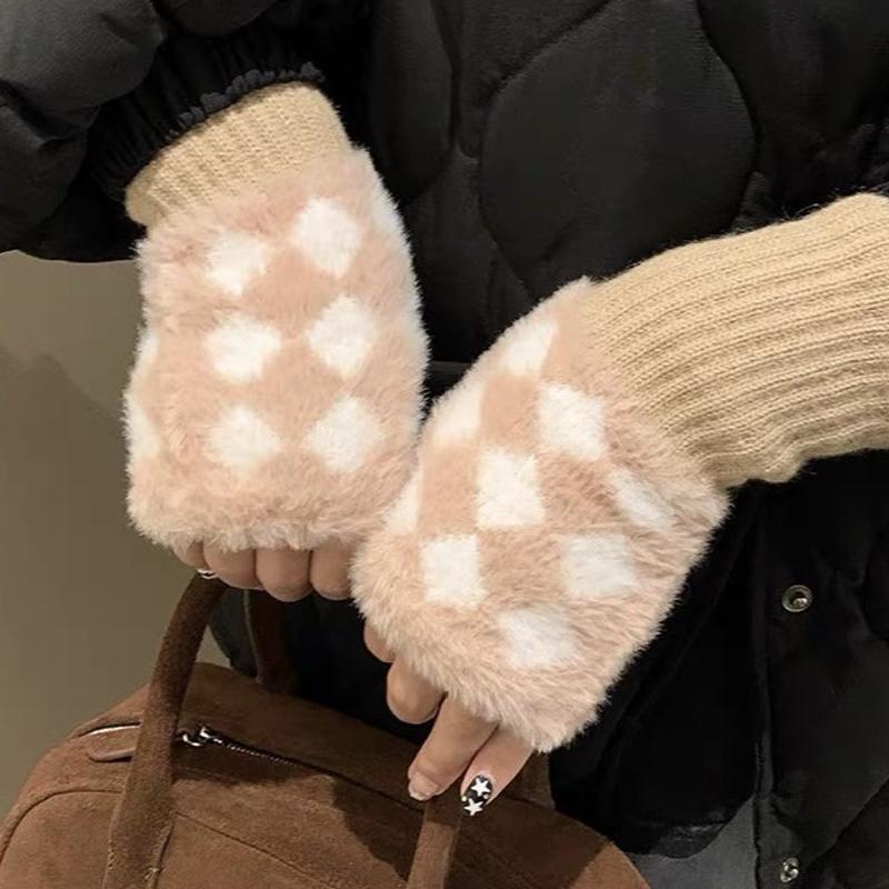 Gants Chauds En Peluche