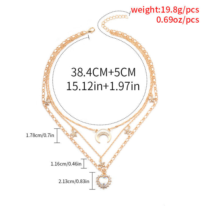 Collier Pendentif Bohème Vintage