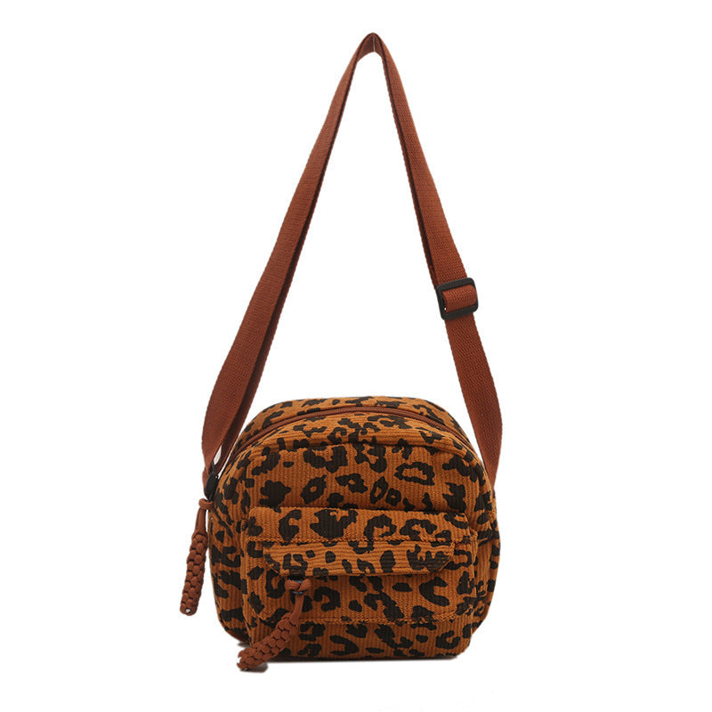 Sac Léopard Vintage