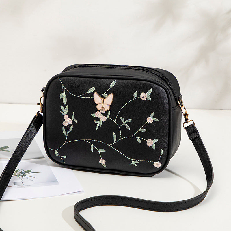 Sac Décontracté À Broderie Florale
