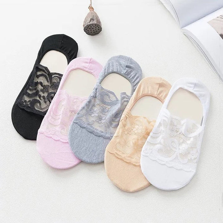 Chaussettes Fleuries Respirantes