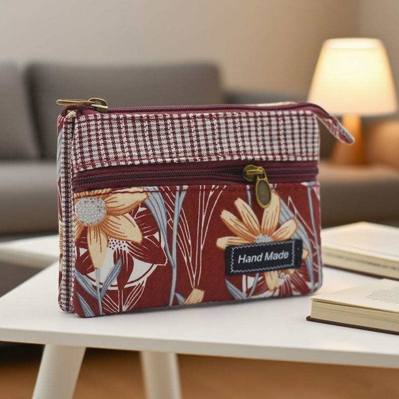 Porte-Monnaie Vintage Floral
