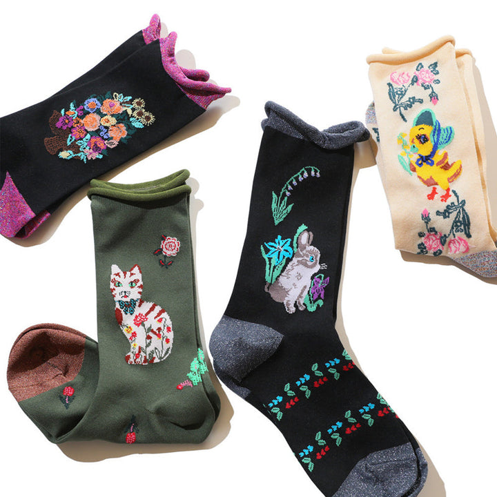 Chaussettes Décontractées Vintage