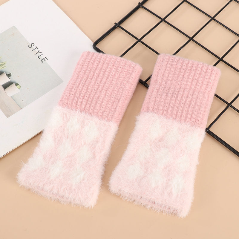 Gants Chauds En Peluche