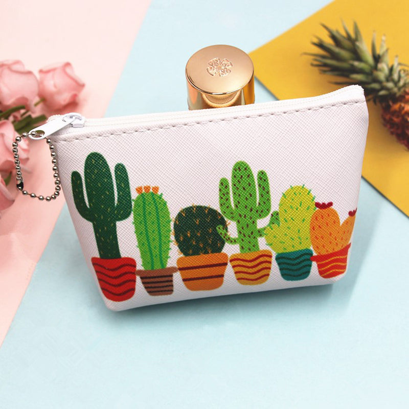 Porte-Monnaie À Motif Cactus