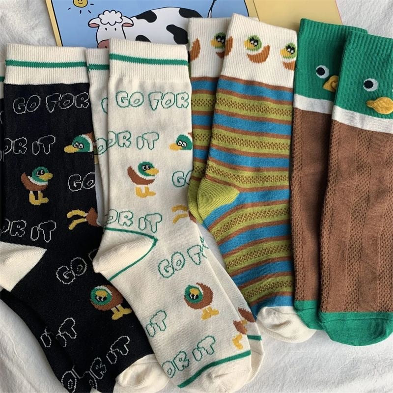 Chaussettes Décontractées De Dessin Animé