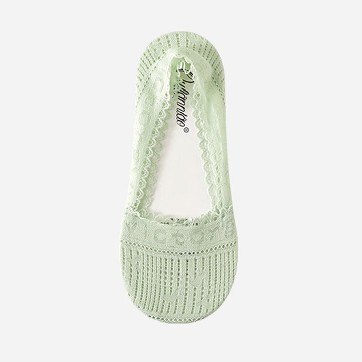 Chaussettes Respirantes En Dentelle