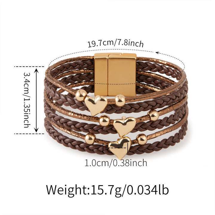 Bracelet Coeur Vintage