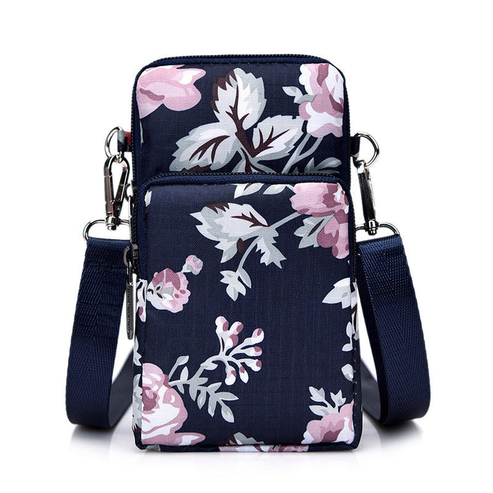 Sac À Motif Fleuri Vintage