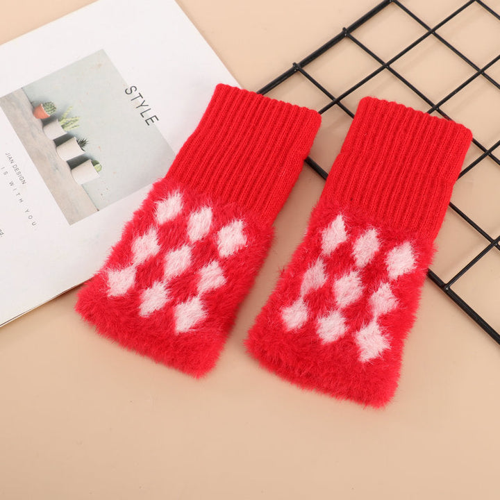 Gants Chauds En Peluche
