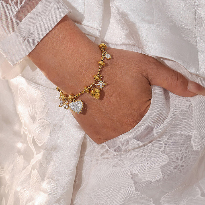 Bracelet Coeur Bohème