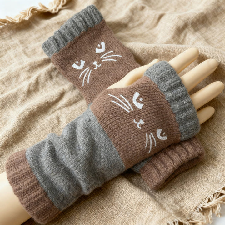 Gants Chauds De Dessin Animé