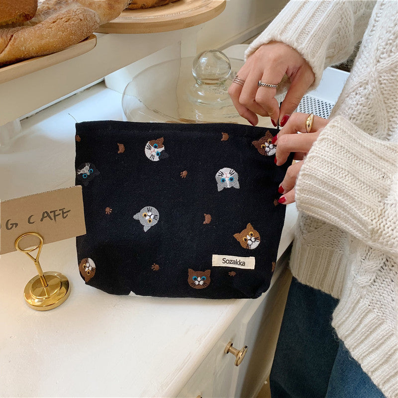 Sac Décontracté À Imprimé Chat