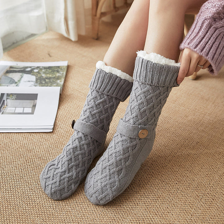 Chaussettes Chaudes Antidérapantes
