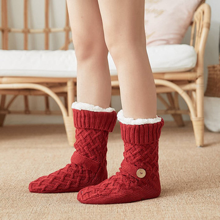 Chaussettes Chaudes Antidérapantes