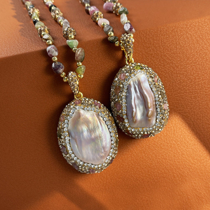 Collier Pendentif Bohème Vintage