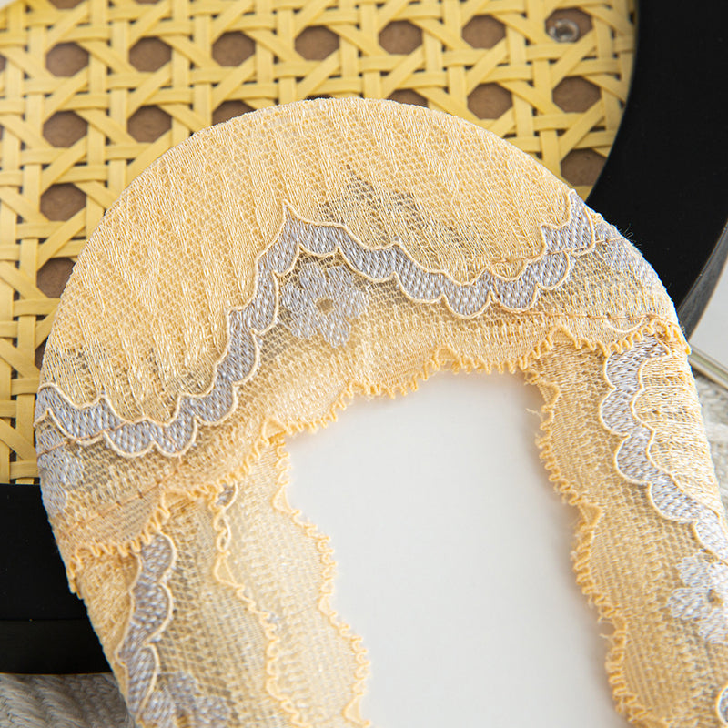 Chaussettes Respirantes En Dentelle