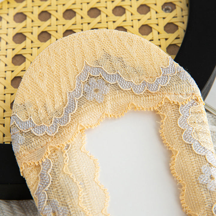 Chaussettes Respirantes En Dentelle