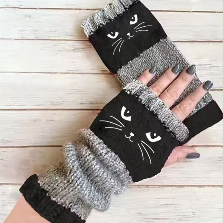 Gants Chauds De Dessin Animé