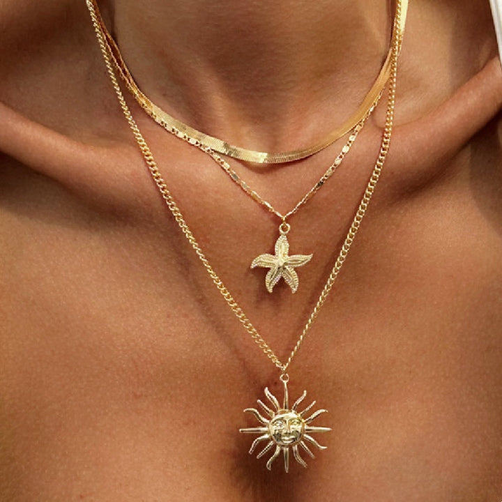 Collier Pendentif Bohème Vintage