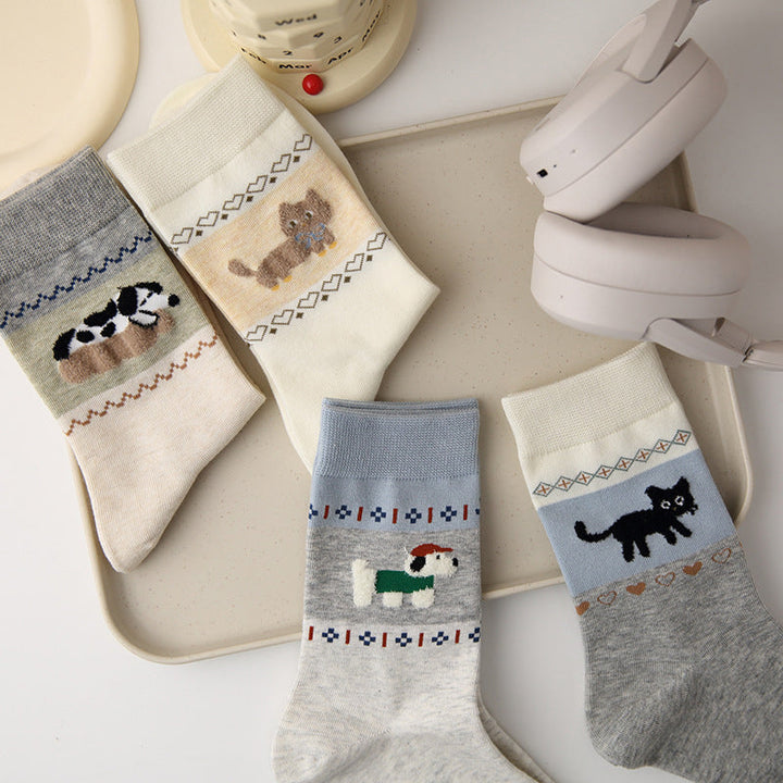 Chaussettes Animaux De Dessin Animé