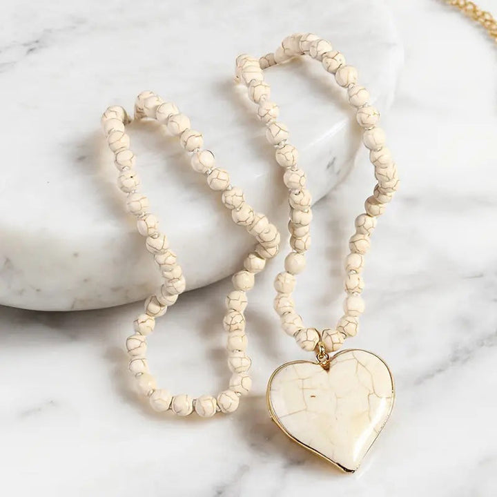 Collier Pendentif En Perles Bohème