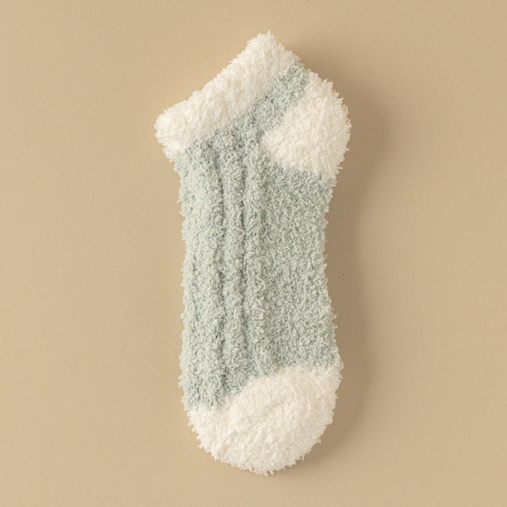 Chaussettes Chaudes En Peluche