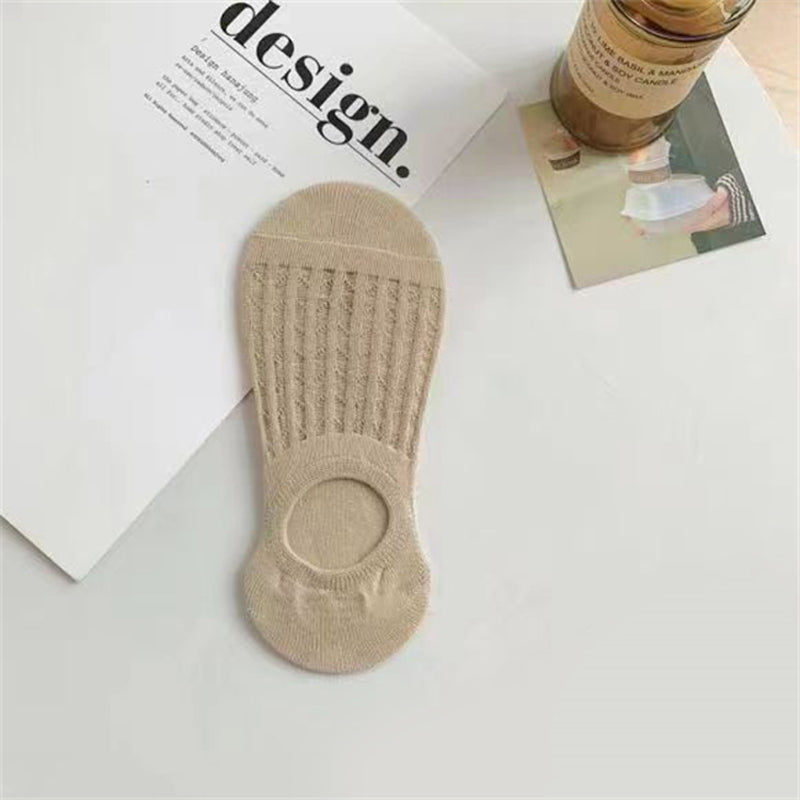 Chaussettes Décontractées De Couleur Unie