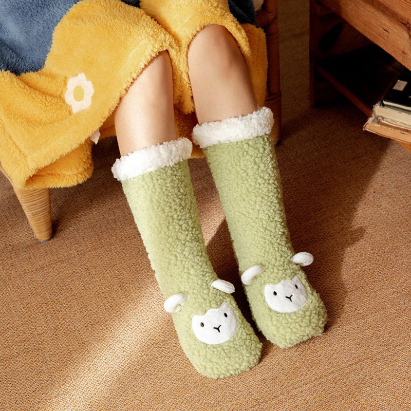 Chaussettes Chaudes Antidérapantes