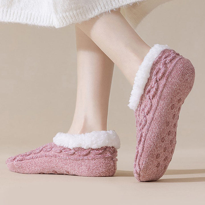 Chaussettes Chaudes Antidérapantes