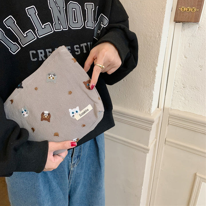 Sac Décontracté À Imprimé Chat