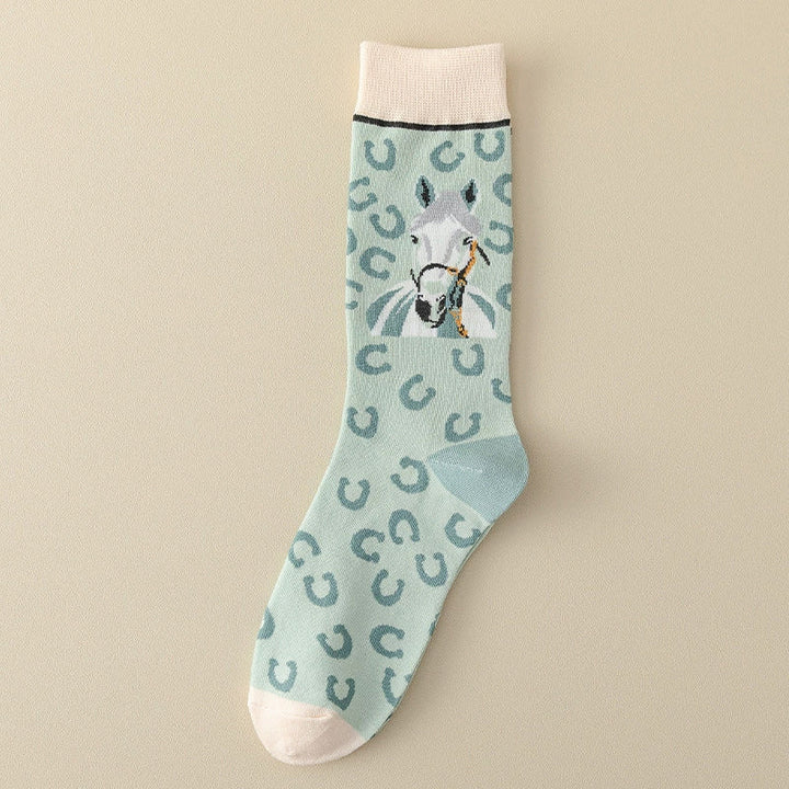 Chaussettes Décontractées À Imprimé Animal