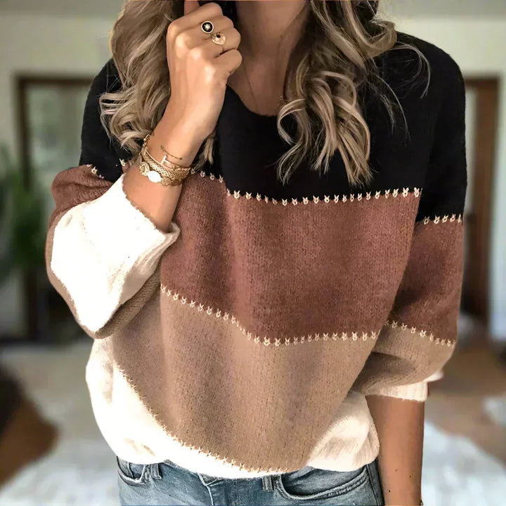 Sophia™ | Striped Knit Sweater