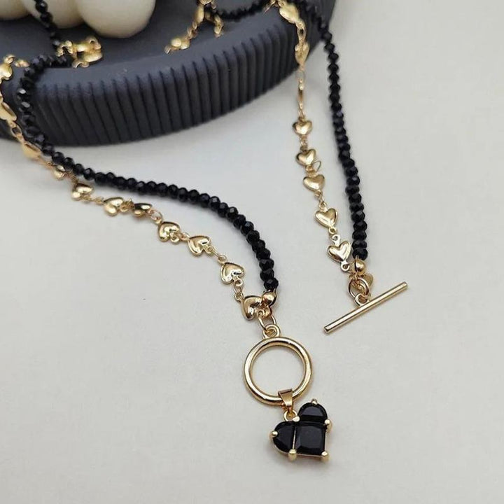 Collier Pendentif Perlé Vintage