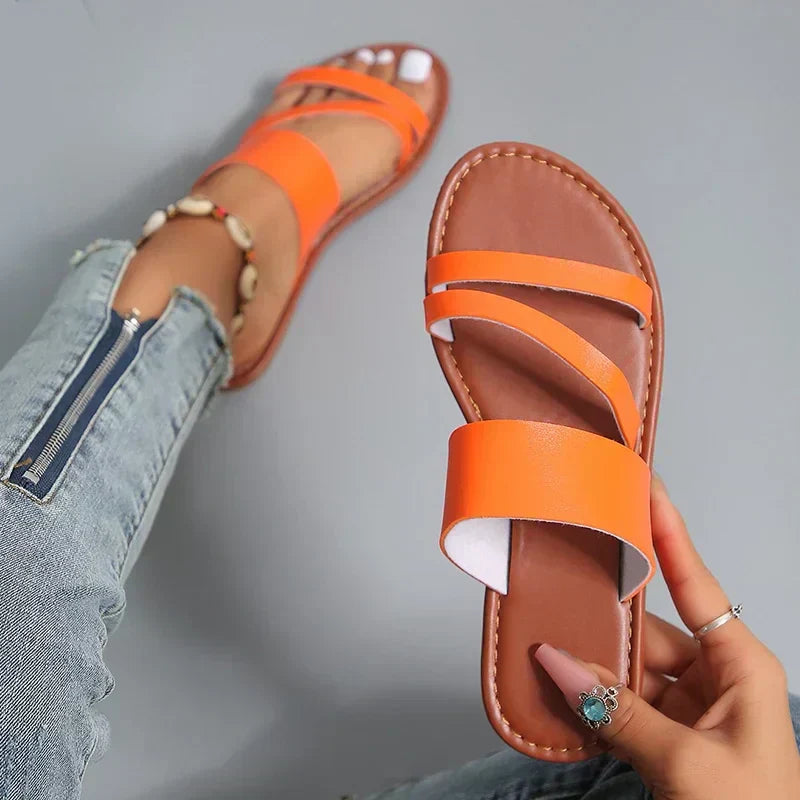 Rosalba | Casual and Comfortable Flat Sandals
