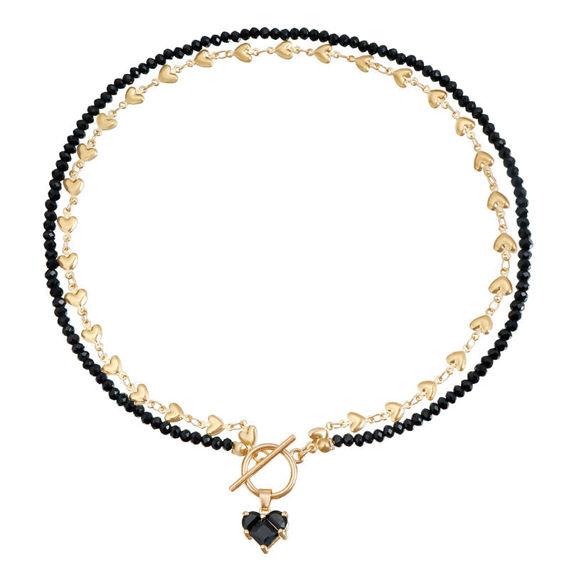 Collier Pendentif Perlé Vintage