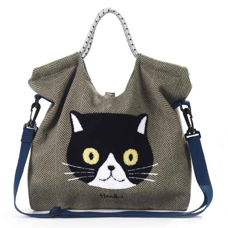 Sac Décontracté À Motif De Chat