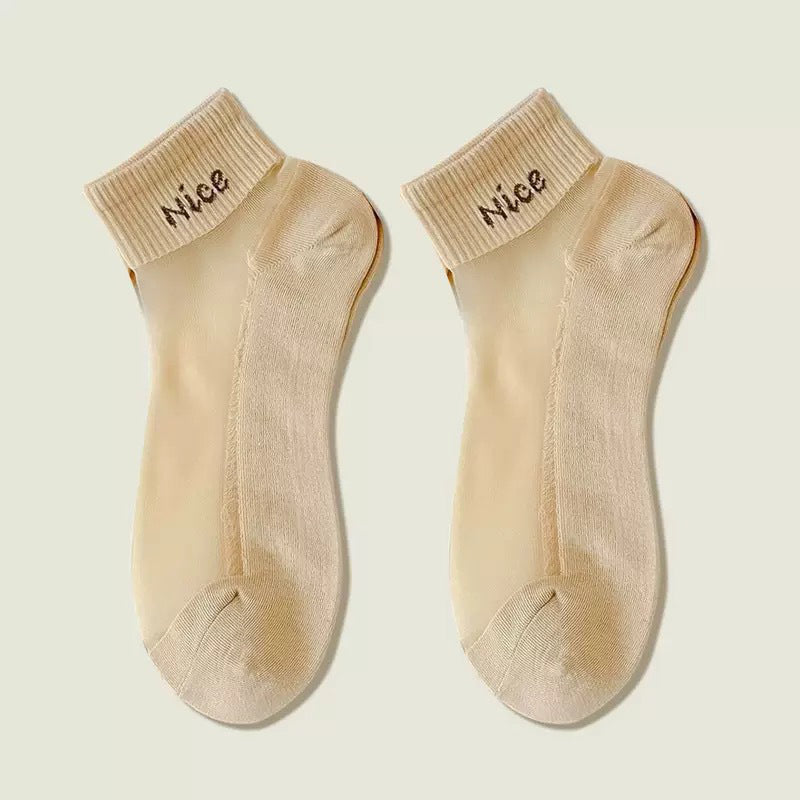 Chaussettes Respirantes Vintage