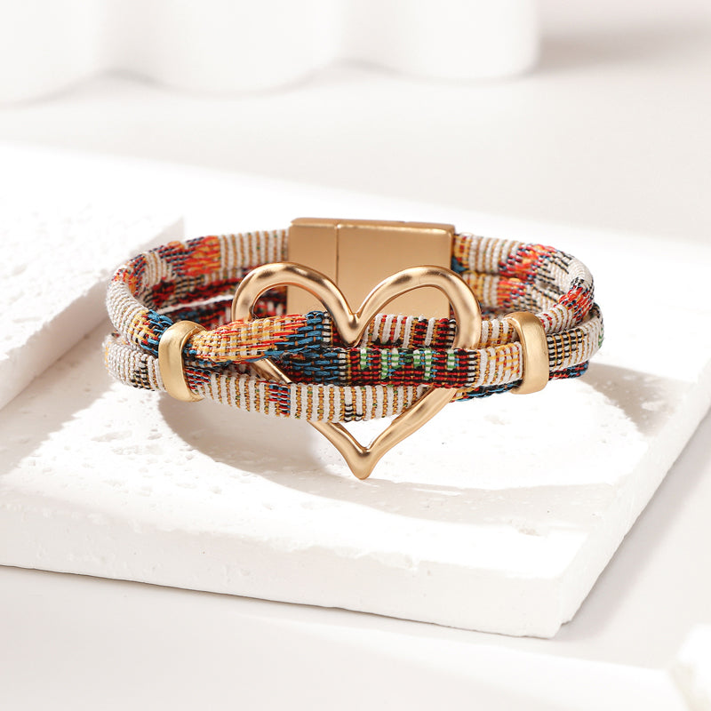 Bracelet Coeur Vintage