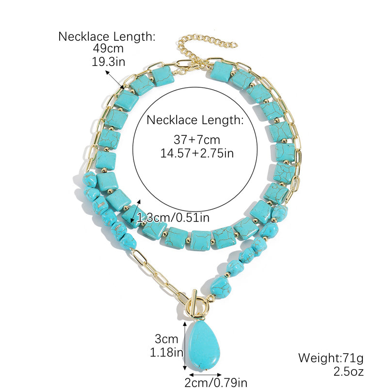 Collier Pendentif Bohème Vintage