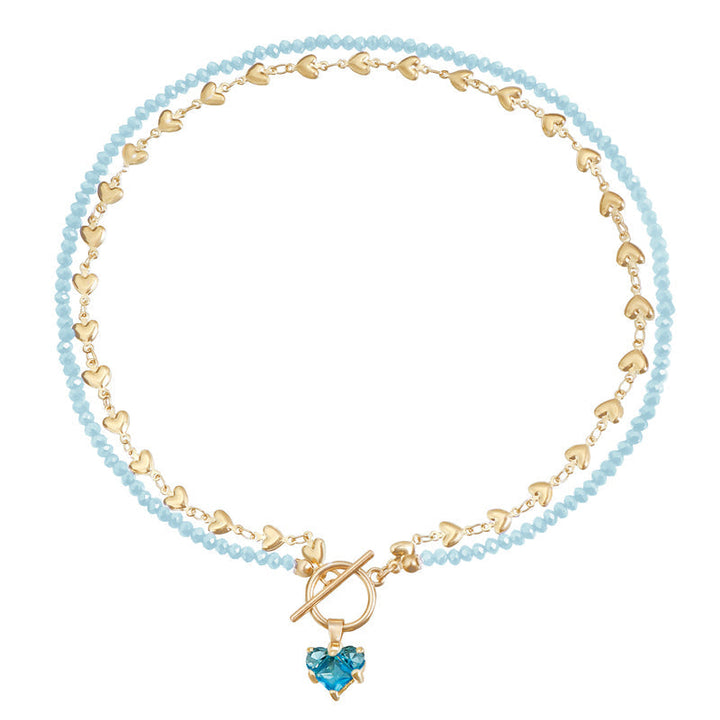 Collier Pendentif Perlé Vintage