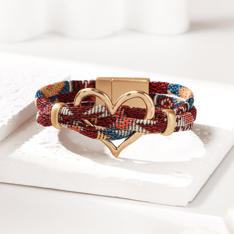 Bracelet Coeur Vintage