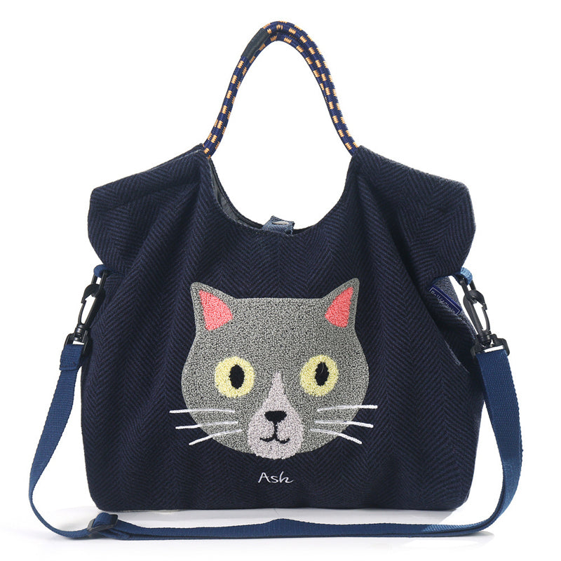 Sac Décontracté À Motif De Chat