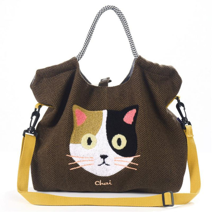 Sac Décontracté À Motif De Chat