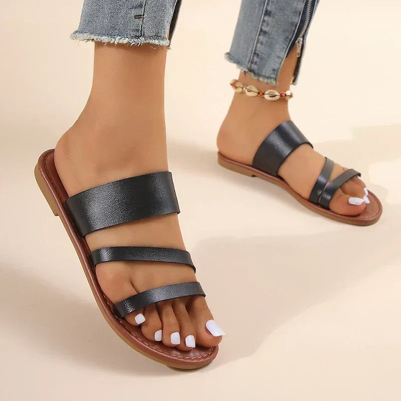 Rosalba | Casual and Comfortable Flat Sandals