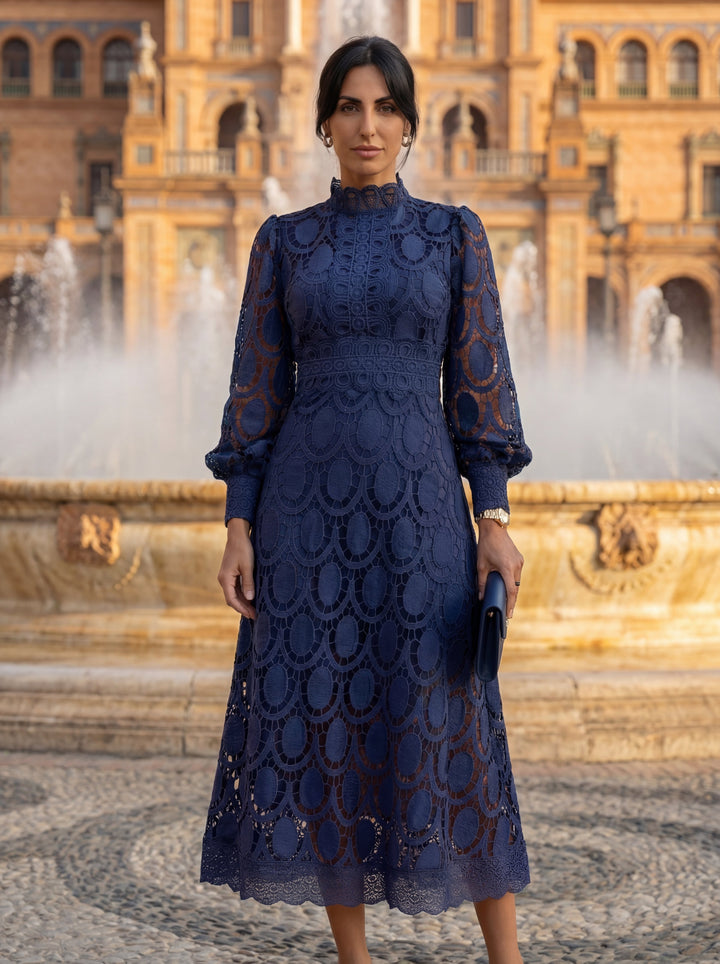 Capricornio | Robe Dentelle Élégante Raffinée