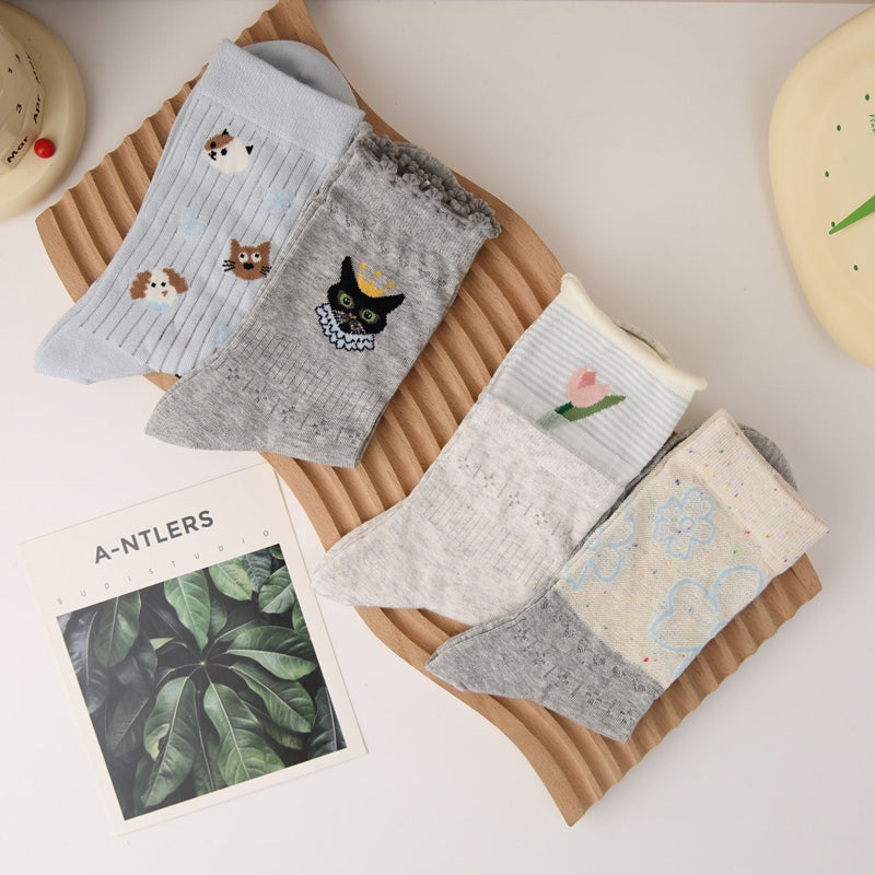 Chaussettes Décontractées Vintage