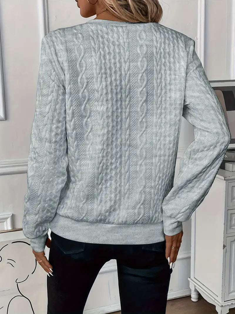 SOLÈNE™ | Chic and Elegant Knit Sweater
