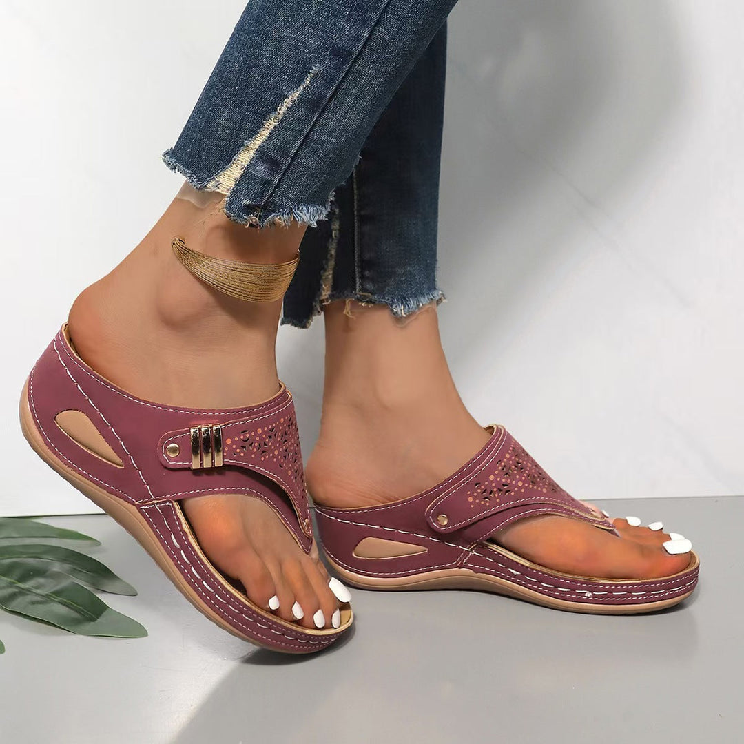 Archella | Sandales Compensées Confort & Maintien